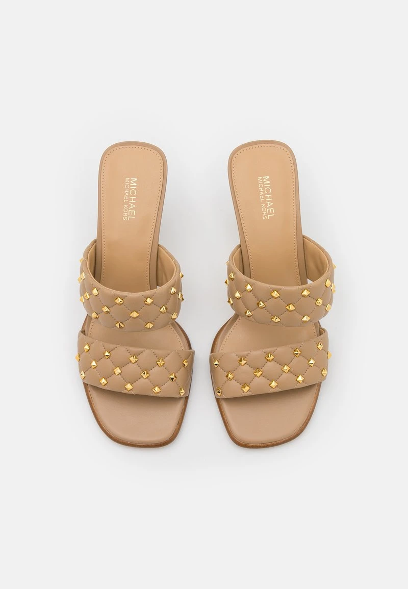 MICHAEL Michael Kors Damen AMELIA MULE - Pantolette Hoch - Camel 7 MICHAEL Michael Kors Damen AMELIA MULE - Pantolette Hoch - Camel - Image 5