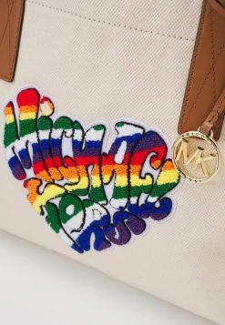 MICHAEL Michael Kors Damen THE BAG TOTE SET - Shopping Bag - Natural/acorn -MICHAEL Michael Kors 0120566a138f4c74b327a6a8493e5f33