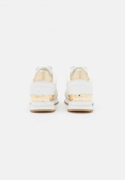 MICHAEL Michael Kors Damen BILLIE TRAINER - Sneaker Low - Optic White/gold -MICHAEL Michael Kors 022048b1188c42789d861079e92cf7c4