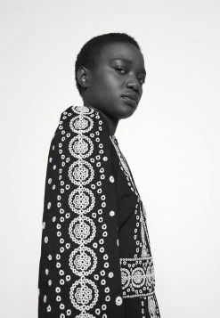 MICHAEL Michael Kors Damen EYELET MIDI - Freizeitkleid - Black -MICHAEL Michael Kors 044f1896616d48e6a2b8ec3eea2b5f20