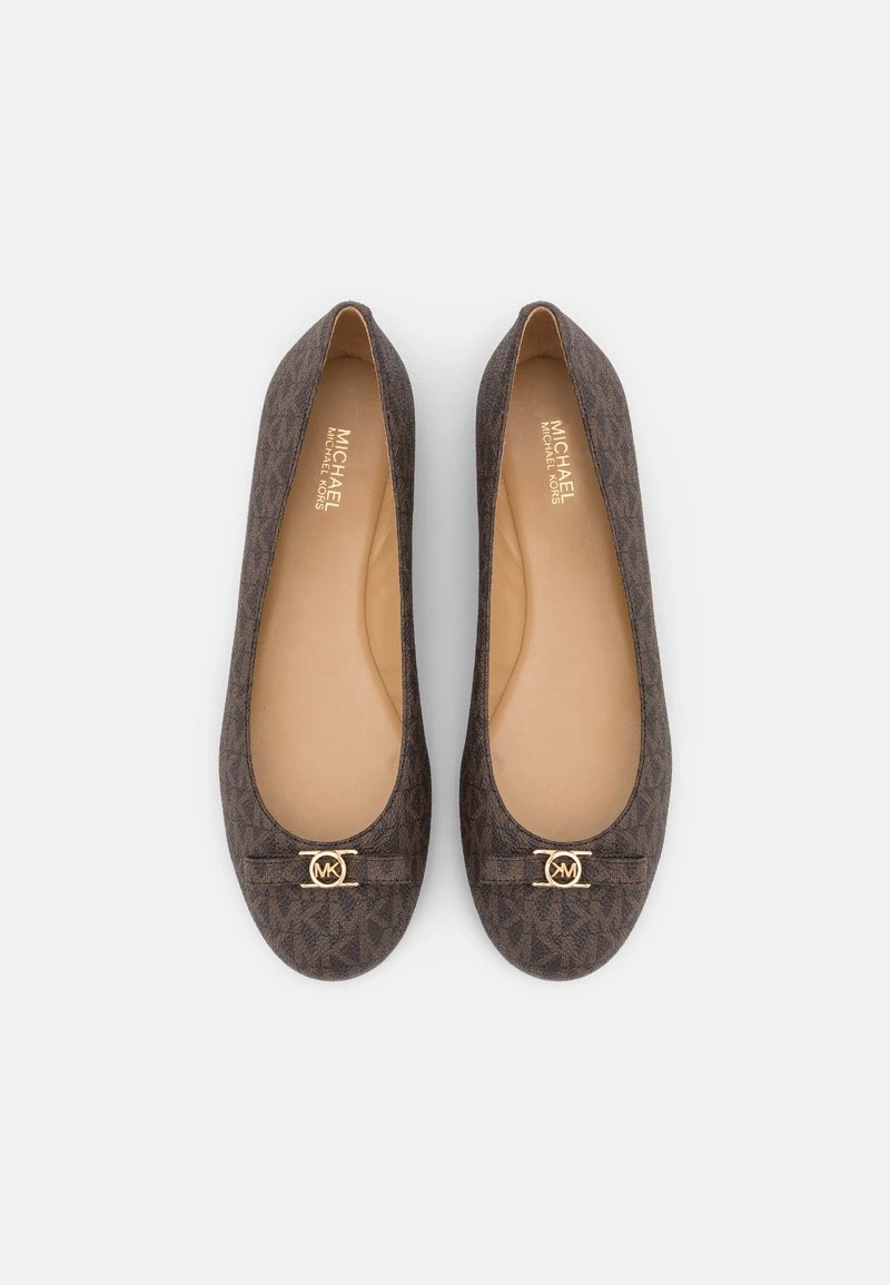 MICHAEL Michael Kors Damen AILEEN BALLET - Klassischer Ballerina - Brown 7 MICHAEL Michael Kors Damen AILEEN BALLET - Klassischer Ballerina - Brown - Image 5