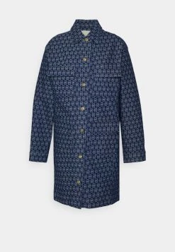 MICHAEL Michael Kors Damen LOGO DRESS - Jeanskleid - Indigo -MICHAEL Michael Kors 062ea9bbe26b458f8ecb4c046eee0006