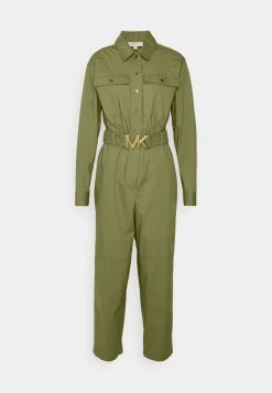 MICHAEL Michael Kors Damen UTILITY - Jumpsuit - Smoky Olive -MICHAEL Michael Kors 0758b2ba388141c0b6bdbc93994af578