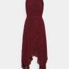 MICHAEL Michael Kors Damen SOFT PYTHON - Cocktailkleid/festliches Kleid - Crimson -MICHAEL Michael Kors 07a0d280ef21453e88a55d26ea5ea1bb