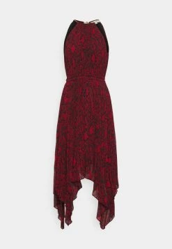 MICHAEL Michael Kors Damen SOFT PYTHON - Cocktailkleid/festliches Kleid - Crimson