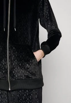 MICHAEL Michael Kors Damen LOGO CLASSIC ZIP - Sweatjacke - Black -MICHAEL Michael Kors 08c184b9aeb94848b58fe9a4f39fddec