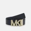 MICHAEL Michael Kors Damen PEBBLE TO LOGO ON PLAQ - Gürtel - Admiral Pale Blue -MICHAEL Michael Kors 0959f98eccba4fb6ad49879655751aaa