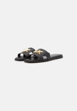 MICHAEL Michael Kors Damen KIPPY SLIDE - Pantolette Flach - Black -MICHAEL Michael Kors 09a09a0949254e85a7c8682967bd2919