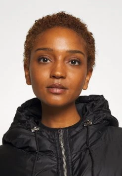 MICHAEL Michael Kors Damen LOGO TAPE ECO PUFFER - Daunenjacke - Black -MICHAEL Michael Kors 0b903f9ff2b04d339206315bf7a96fbf