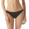 MICHAEL Michael Kors Damen ICONIC SOLIDS CLASSIC BOTTOM - Bikini-Hose - Black -MICHAEL Michael Kors 0bc3697eff4142148ff36b3a6a678788