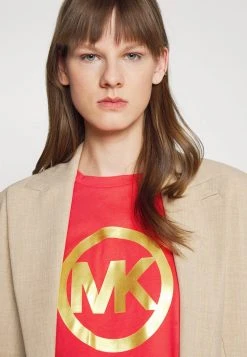 MICHAEL Michael Kors Damen TEE - T-Shirt Print - Sangria -MICHAEL Michael Kors 0bfc7324eb4c436689466a1fe14c89be