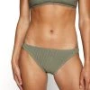 MICHAEL Michael Kors Damen DECADENT TEXTURE LOGO SIDE RING BOTTOM - Bikini-Hose - Army Green -MICHAEL Michael Kors 103f148875bf4536ab69e02331d22f69