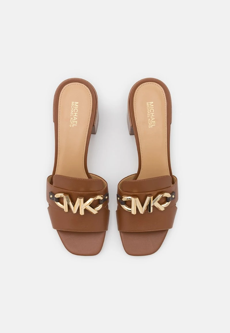 MICHAEL Michael Kors Damen IZZY MULE - Pantolette Hoch - Cognac 7 MICHAEL Michael Kors Damen IZZY MULE - Pantolette Hoch - Cognac - Image 5