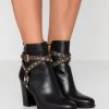 MICHAEL Michael Kors Damen PRESTON BOOTIE - High Heel Stiefelette - Black/brown -MICHAEL Michael Kors 11e928cf88554a1a93ea42aefede9965