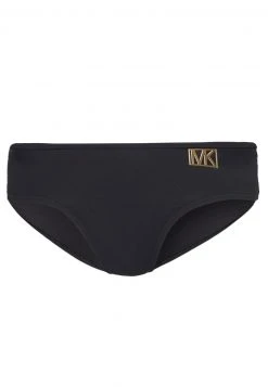 MICHAEL Michael Kors Damen LOGO SOLIDS BELTED - Bikini-Hose - Black -MICHAEL Michael Kors 12030dbcb9e547c1b7a04d963b545890