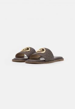 MICHAEL Michael Kors Damen HAYWORTH SLIDE - Pantolette Flach - Brown 11 MICHAEL Michael Kors Damen HAYWORTH SLIDE - Pantolette Flach - Brown -MICHAEL Michael Kors 13437473488948dd8a6973671cdc99c1