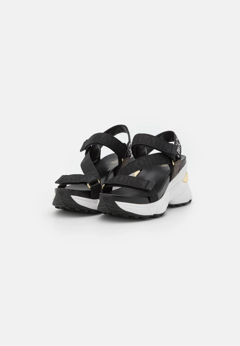 MICHAEL Michael Kors Damen MADDOX - Plateausandalette - Black 5 MICHAEL Michael Kors Damen MADDOX - Plateausandalette - Black - Image 3