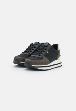 MICHAEL Michael Kors Damen MONIQUE TRAINER - Sneaker Low - Brown -MICHAEL Michael Kors 152bea6dabd64fe5893d471d5e335442