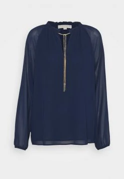 MICHAEL Michael Kors Damen SOLID CHAIN - Bluse - Navy 12 MICHAEL Michael Kors Damen SOLID CHAIN - Bluse - Navy -MICHAEL Michael Kors 1570d40fd2704b31924d4aa0bdd4c549