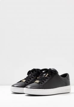 MICHAEL Michael Kors Damen IRVING LACE UP - Sneaker Low - Black -MICHAEL Michael Kors 1b253fac965d4cae93c0d79872247548