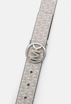 MICHAEL Michael Kors Damen LOGO REVERSIBLE BELT - Gürtel - Vanilla -MICHAEL Michael Kors 1c264d60520e450d9bd0cca9b5cd0ae4