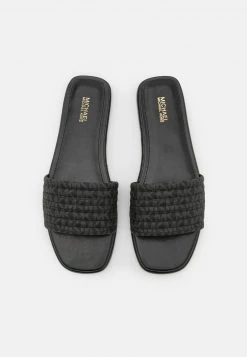 MICHAEL Michael Kors Damen SADLER SLIDE - Pantolette Flach - Black -MICHAEL Michael Kors 1c4d17e1b14c402db411a6ba096c771b