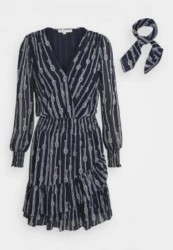 MICHAEL Michael Kors Damen SAILOR KNOT - Freizeitkleid - Dark Blue 14 MICHAEL Michael Kors Damen SAILOR KNOT - Freizeitkleid - Dark Blue -MICHAEL Michael Kors 1c995853f9c4423f9080794a10339345