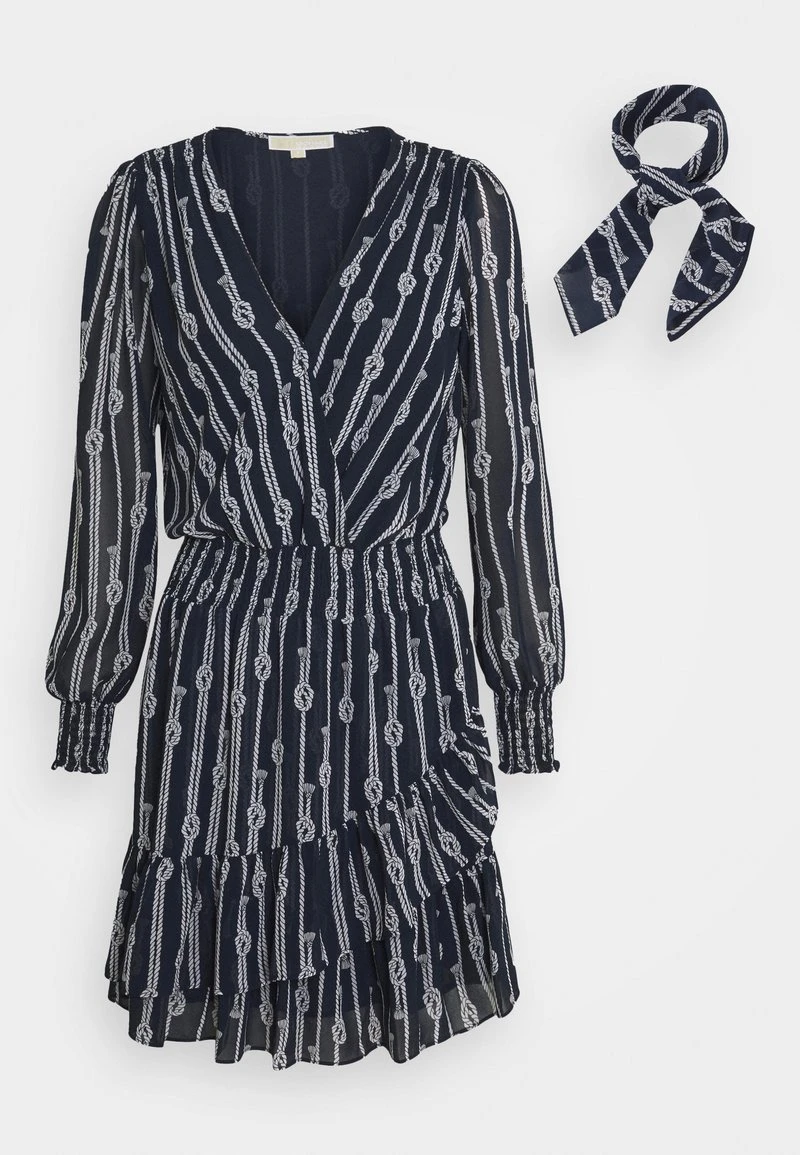 MICHAEL Michael Kors Damen SAILOR KNOT - Freizeitkleid - Dark Blue 7 MICHAEL Michael Kors Damen SAILOR KNOT - Freizeitkleid - Dark Blue - Image 5