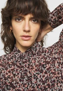 MICHAEL Michael Kors Damen DAINTY - Blusenkleid - Dark Ruby -MICHAEL Michael Kors 1d51b23b85254f8280f5c4eec6283995