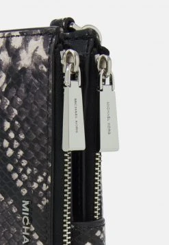 MICHAEL Michael Kors Damen JET SET WRISTLET - Geldbörse - Black/white -MICHAEL Michael Kors 1e0f629450f5417aa41fe17659800ff9