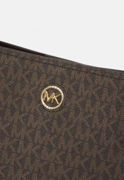 MICHAEL Michael Kors Damen FREYA OPEN TOTE - Shopping Bag - Chocolate -MICHAEL Michael Kors 1f6003aa75db4aa89a75a5acd26abe61