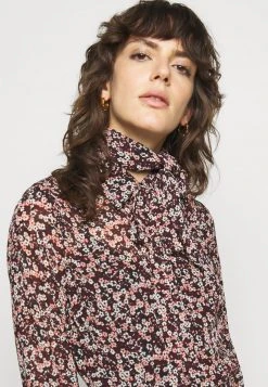 MICHAEL Michael Kors Damen DAINTY - Blusenkleid - Dark Ruby -MICHAEL Michael Kors 20f284cfa8a74786a044c974091e6fe2