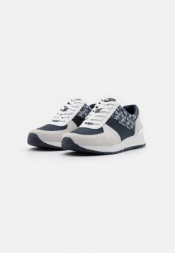 MICHAEL Michael Kors Damen ALLIE TRAINER - Sneaker Low - Navy/optic White 11 MICHAEL Michael Kors Damen ALLIE TRAINER - Sneaker Low - Navy/optic White -MICHAEL Michael Kors 2206106214de49cf847d43b92cff11d8
