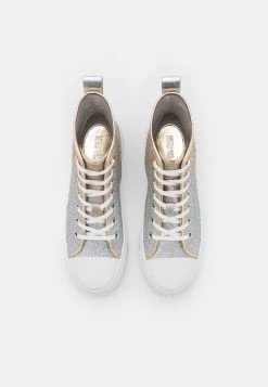 MICHAEL Michael Kors Damen GERTIE - Sneaker High - Silver/platingold -MICHAEL Michael Kors 222b78b5d35e46ae8177251a891d6504