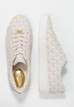 MICHAEL Michael Kors Damen KEATON LACE UP - Sneaker Low - Vanilla -MICHAEL Michael Kors 22ad4b6f958a45b1a61085a1ac1ac9ab