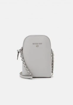 MICHAEL Michael Kors Damen JET SET FLAT CASE - Umhängetasche - Aluminum