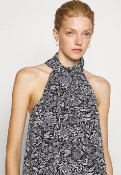 MICHAEL Michael Kors Damen BICOLOR HIPPIE - Bluse - Black/white -MICHAEL Michael Kors 23d8f421411a4ae1863ca4ef4a452639