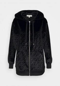 MICHAEL Michael Kors Damen LOGO CLASSIC ZIP - Sweatjacke - Black -MICHAEL Michael Kors 257a9f0f818b4033bf5183a97aeb671e