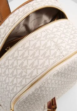MICHAEL Michael Kors Damen RHEA ZIP BACK PACK - Tagesrucksack - Vanilla -MICHAEL Michael Kors 268479f213f140f78a58f8c7943240ab