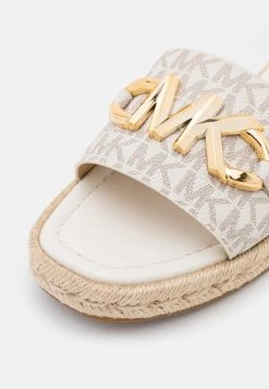 MICHAEL Michael Kors Damen IZZY SLIDE - Pantolette Flach - Vanilla/multi-coloured -MICHAEL Michael Kors 286b096ef28e4e5f9bc2c7bfbb863032