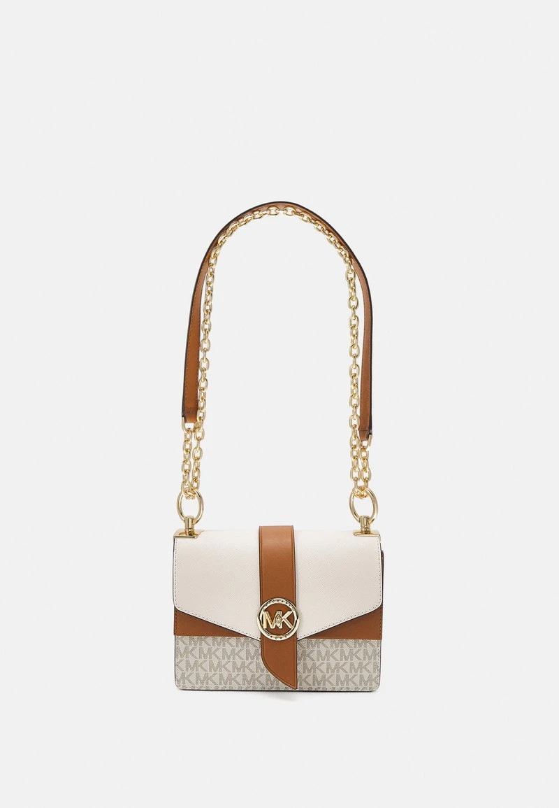 MICHAEL Michael Kors Damen GREENWICH - Umhängetasche - Vanilla/acorn 3 MICHAEL Michael Kors Damen GREENWICH - Umhängetasche - Vanilla/acorn