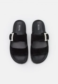 MICHAEL Michael Kors Damen GISELLE SLIDE - Pantolette Flach - Black -MICHAEL Michael Kors 2c1cfd37ce7f4bbe816e4bf0508a37d9