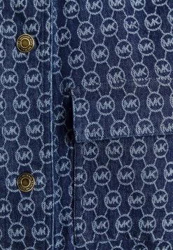 MICHAEL Michael Kors Damen LOGO DRESS - Jeanskleid - Indigo -MICHAEL Michael Kors 2cacc62a78ca4f87bb7ff47331d6ab23