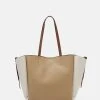 MICHAEL Michael Kors Damen FREYA OPEN TOTE - Handtasche - Camel Multi