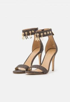 MICHAEL Michael Kors Damen KELLI - High Heel Sandalette - Brown -MICHAEL Michael Kors 2d9dd13823b14490aa4bdb329b32c686