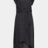 MICHAEL Michael Kors Damen HIGH LOW TIE - Maxikleid - Black -MICHAEL Michael Kors 2da5dc0b377c43fa9b7c1f7119ab0cda