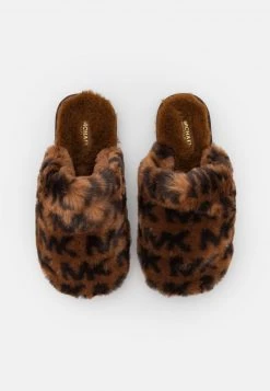 MICHAEL Michael Kors Damen JANIS SLIPPER - Hausschuh - Luggage -MICHAEL Michael Kors 2ea270a27ea74b6a8e2eb7b69cf4408d