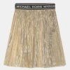 MICHAEL Michael Kors Kinder Faltenrock - Gold-coloured -MICHAEL Michael Kors 2efaef8120a846d9aae28ebf59bd8334