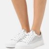 MICHAEL Michael Kors Damen OSCAR LACE UP - Sneaker Low - Silver