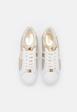 MICHAEL Michael Kors Damen IRVING STRIPE LACE UP - Sneaker Low - Pale Gold 13 MICHAEL Michael Kors Damen IRVING STRIPE LACE UP - Sneaker Low - Pale Gold -MICHAEL Michael Kors 3126e93da0c94cffac739b254345649a